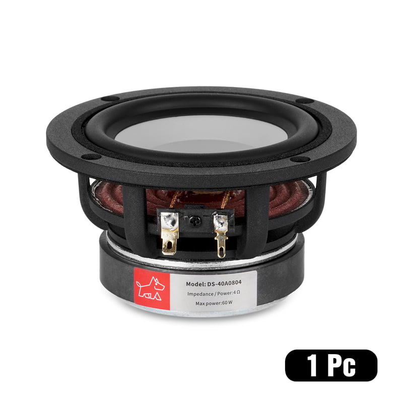 DS-40A0804 Mid Woofer 4" 4Ohms 60 Watts (1 Pcs) LIMITED EDITION DS-40A0804 Mid Woofer 4" 4Ohms 60 Watts (1 Pcs) LIMITED EDITION