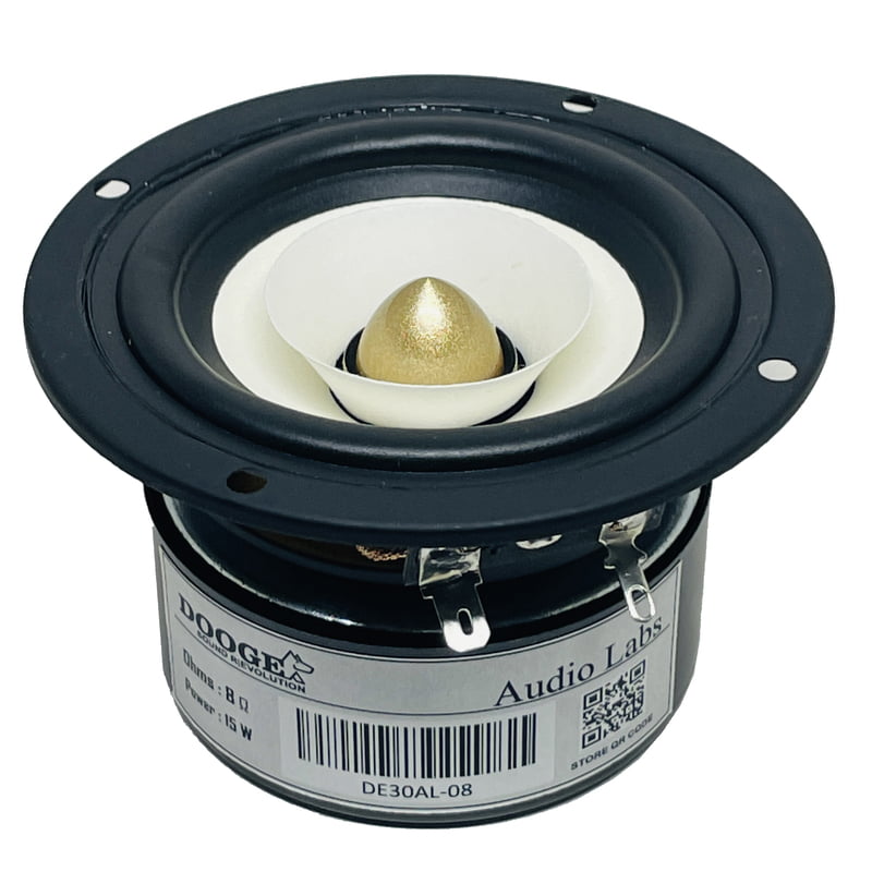 DE30AL-08 Woofer 3" 8Ohms 15 Watts (1 Pcs) DE30AL-08 Woofer 3" 8Ohms 15 Watts (1 Pcs)