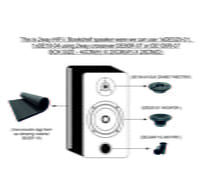 DE525-01 Woofer 5.25" 8Ohms 40 Watts (2 Pcs) DE525-01 Woofer 5.25" 8Ohms 40 Watts (2 Pcs)
