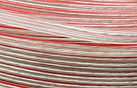 Speaker wire European style 14/38 crystal clear full tinned(92 meter)