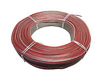 Speaker wire European style 14/38 crystal clear full tinned(92 meter)