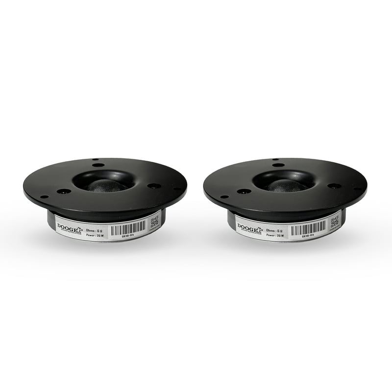 DE18-04 SILK DOME TWEETER 3.5" 6Ohms 20W (2 Pcs)