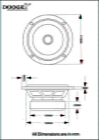 DE800-01 Woofer 8" 8Ohms 60 Watts (Set of 2) DE800-01 Woofer 8" 8Ohms 60 Watts (Set of 2)