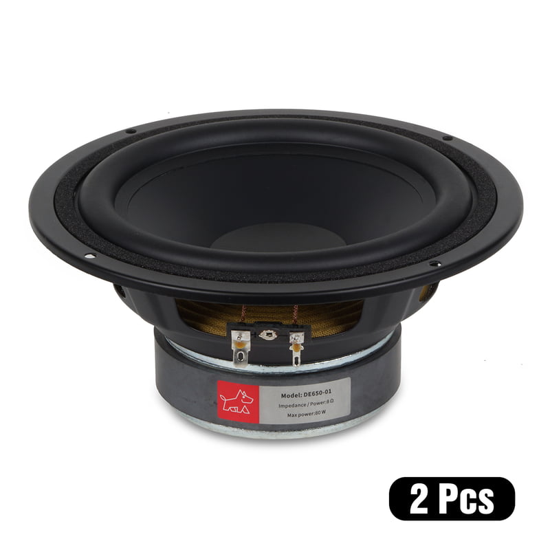 DE650-01 Woofer 6.5" 8Ohms 60 Watts (2 Pcs) DE650-01 Woofer 6.5" 8Ohms 60 Watts (2 Pcs)