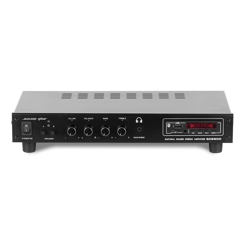 SOUND KING SK8500 BT KARAOKE - 4 CH AMPLIFIER WITH OPTICAL & COAXIAL