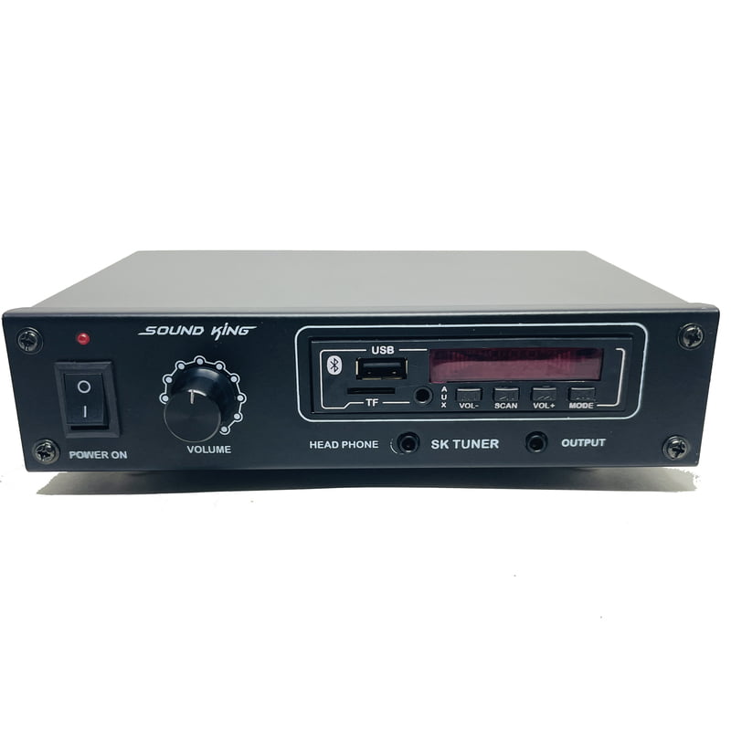 SOUND KING SK Tuner Bluetooth PRE - Amplifier (Bluetooth , USB , AUX , FM, MIC ECHO Audio Receiver) SOUND KING SK Tuner Bluetooth PRE - Amplifier (Bluetooth , USB , AUX , FM, MIC ECHO Audio Receiver)