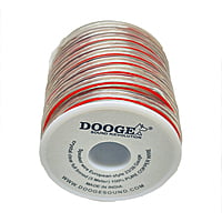 Speaker wire European style 23/38 crystal clear full tinned(5 meter)