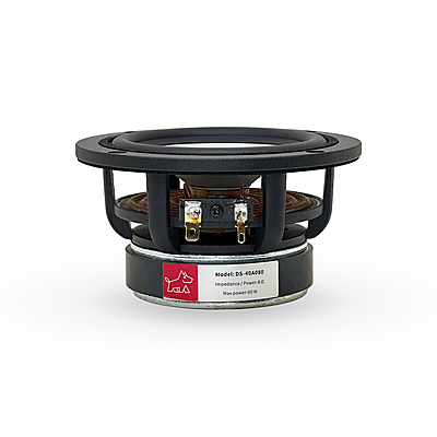 DS-40A080 Mid Woofer 4" 8Ohms 60 Watts aluminium cone(1 Pcs) LIMITED EDITION
