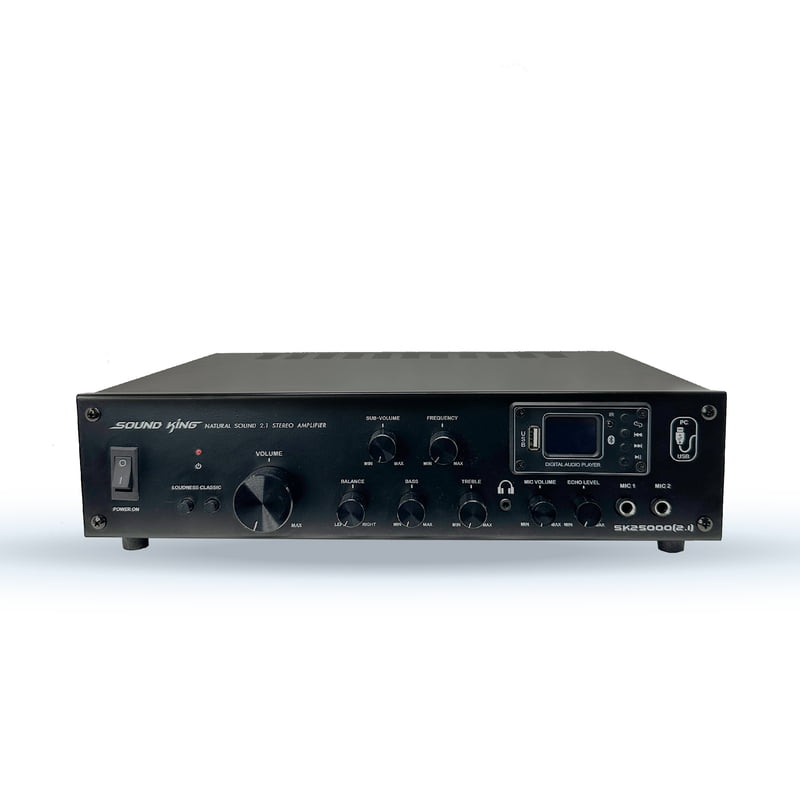 SOUND KING SK25000 - 2.1 CH AMPLIFIER WITH OPTICAL & COAXIAL SOUND KING SK25000 - 2.1 CH AMPLIFIER WITH OPTICAL & COAXIAL