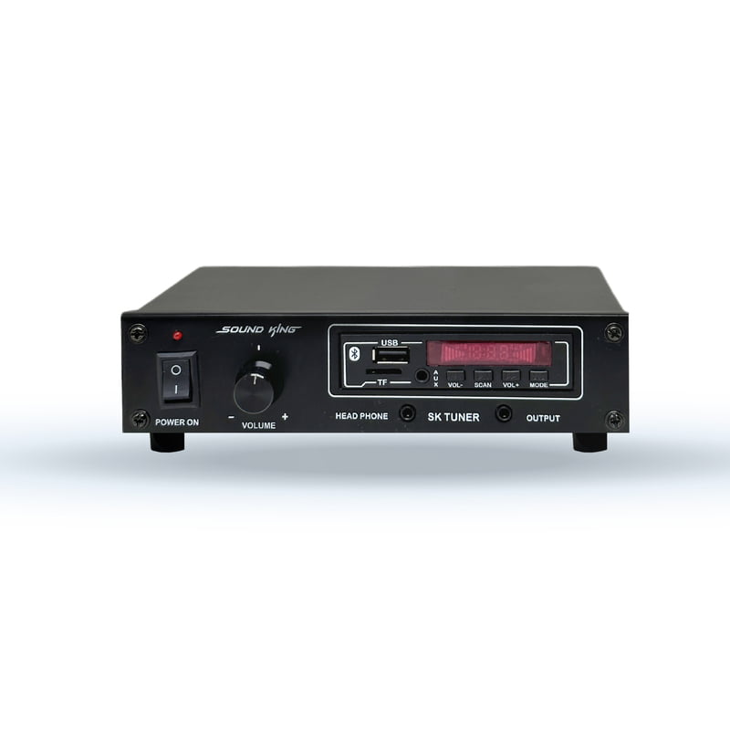 SOUND KING SK Tuner Bluetooth PRE - Amplifier (Bluetooth , USB , AUX , FM, MIC ECHO Audio Receiver)