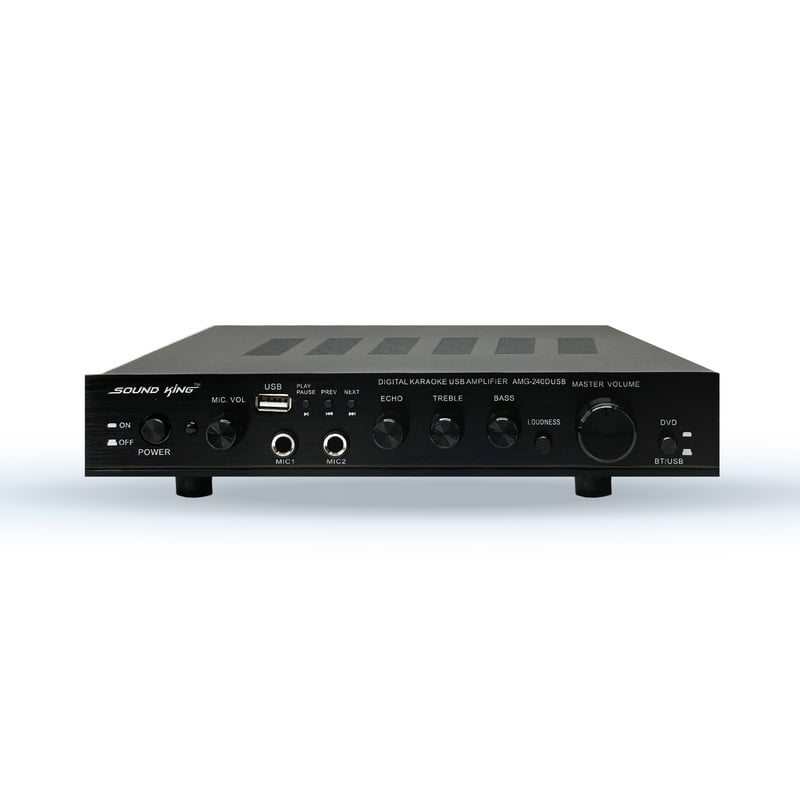 SOUND KING AMG240DUSB - 2 CH STEREO AMPLIFIER SOUND KING AMG240DUSB - 2 CH STEREO AMPLIFIER