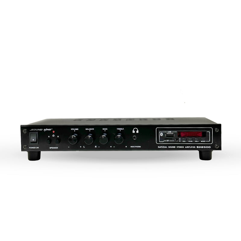 SOUND KING SK8500 BT KARAOKE - 4 CH AMPLIFIER WITH OPTICAL & COAXIAL SOUND KING SK8500 BT KARAOKE - 4 CH AMPLIFIER WITH OPTICAL & COAXIAL